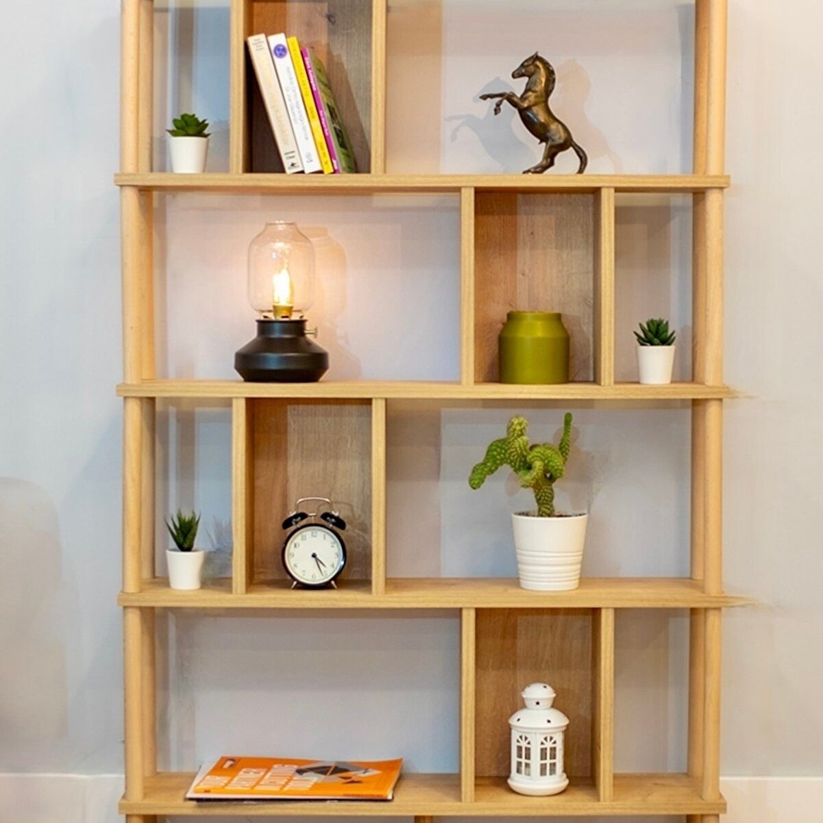 en.casa Standregal, 5 feste Ablagen 91332185