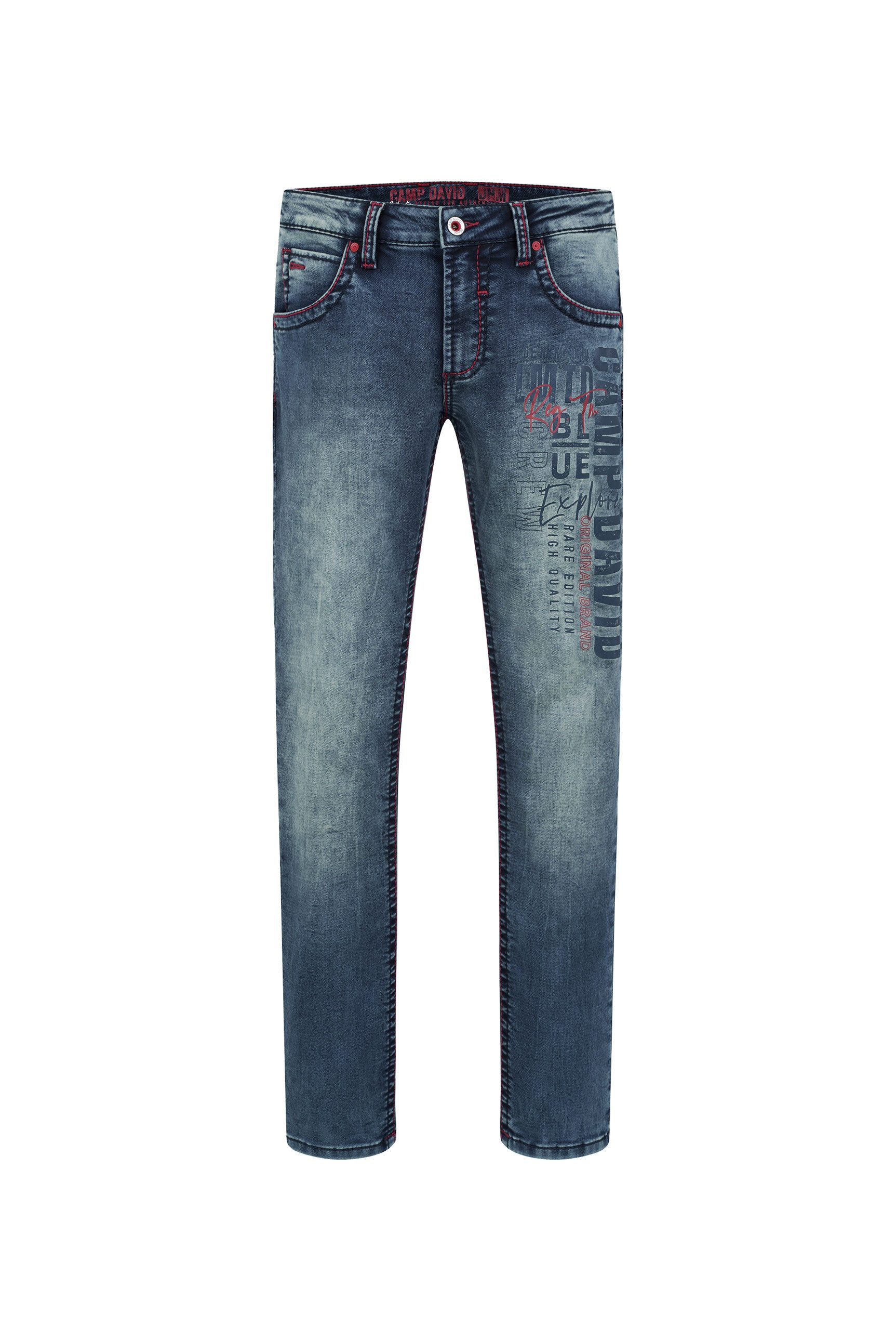 CAMP DAVID Regular-fit-Jeans mit normaler Leibhöhe günstig online kaufen