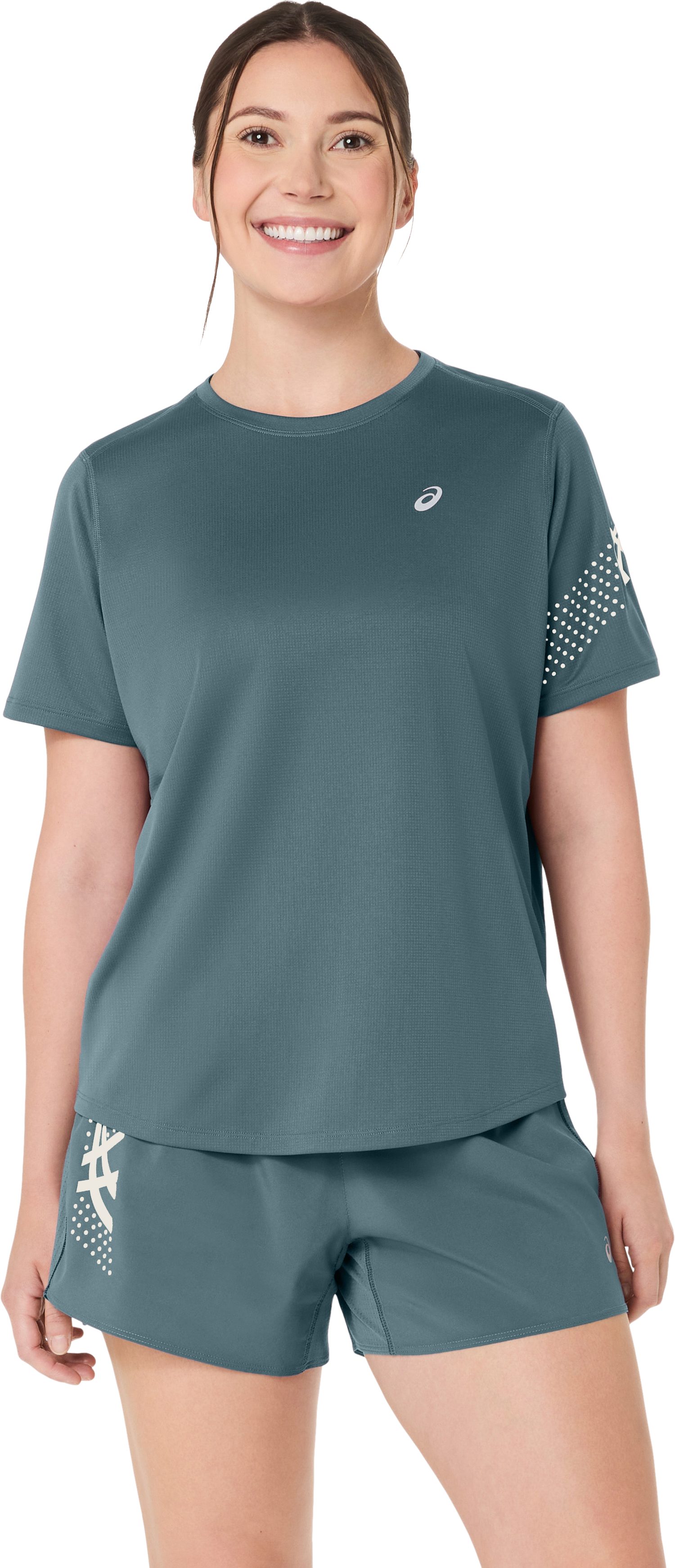 Asics Laufshirt ICON SS TOP Schnelltrocknend, Reflektierend, Leicht