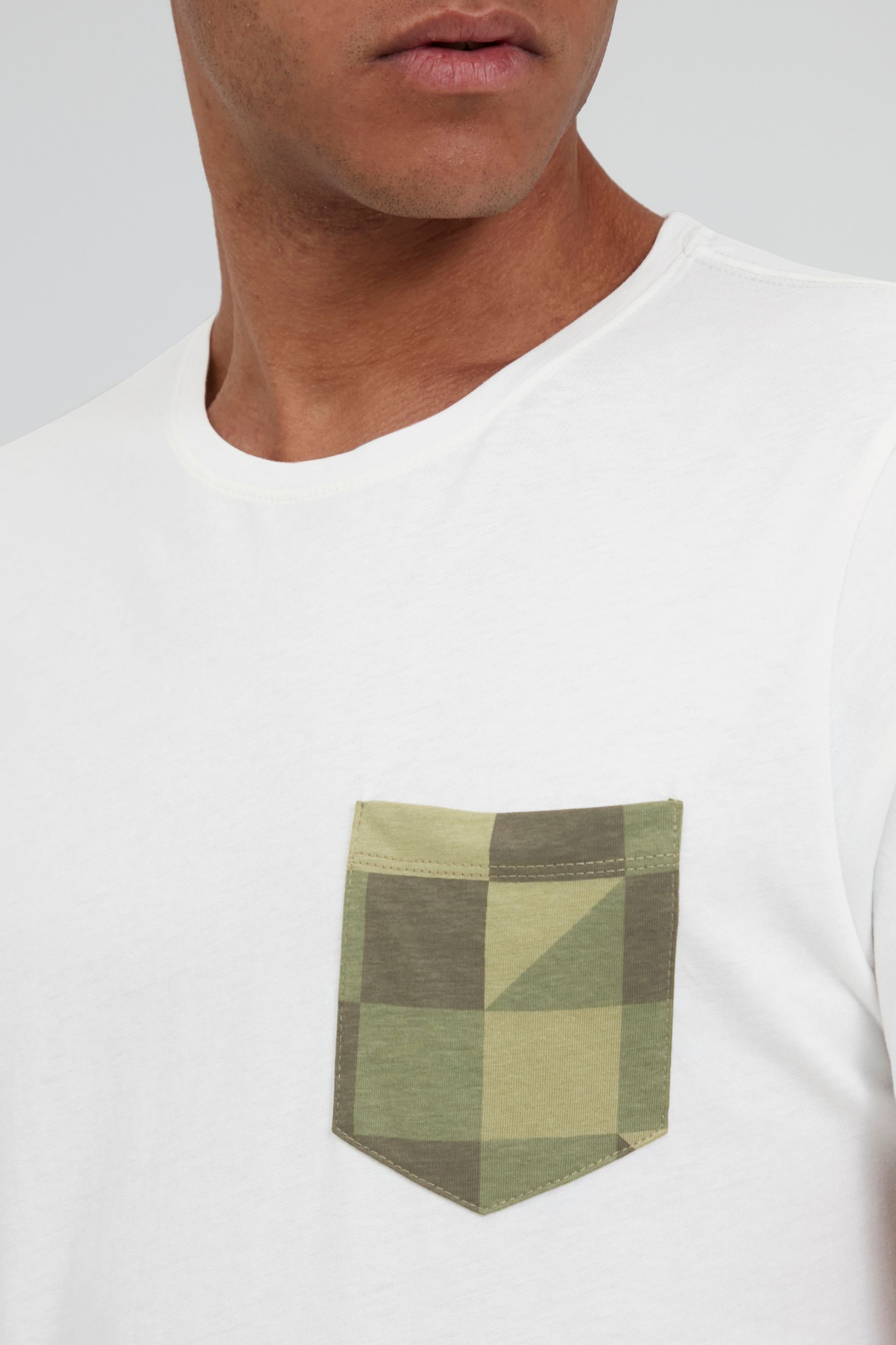 Blend T-Shirt BHAmilo (1-tlg) T-Shirt mit bunter Brusttasche
