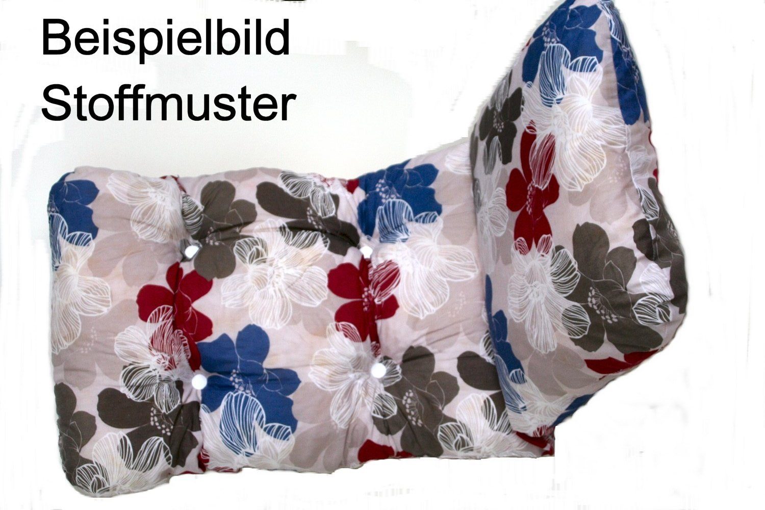 Kühnemuth Liegenauflage Auflage Polsterauflage fuer Relaxliege 175x50 cm Design 100