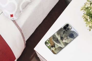MuchoWow Handyhülle Koalas - Plüschtier - Tiere - Kinder - Jungen - Mädchen, Handyhülle Apple iPhone 12 Pro, Smartphone-Bumper, Print, Handy