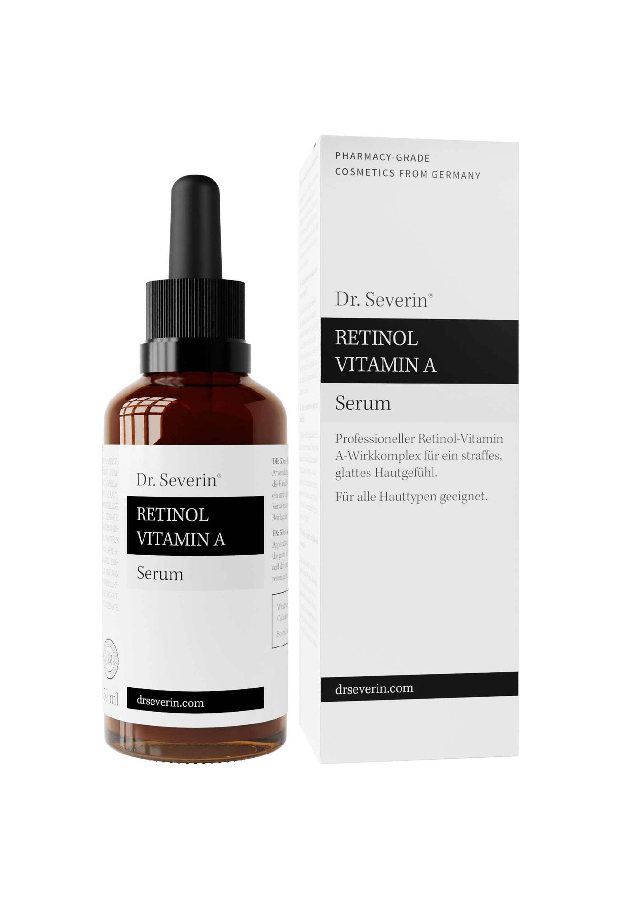 Dr. Severin Gesichtsfluid, mit kraftvoller Wirkstoffkombination