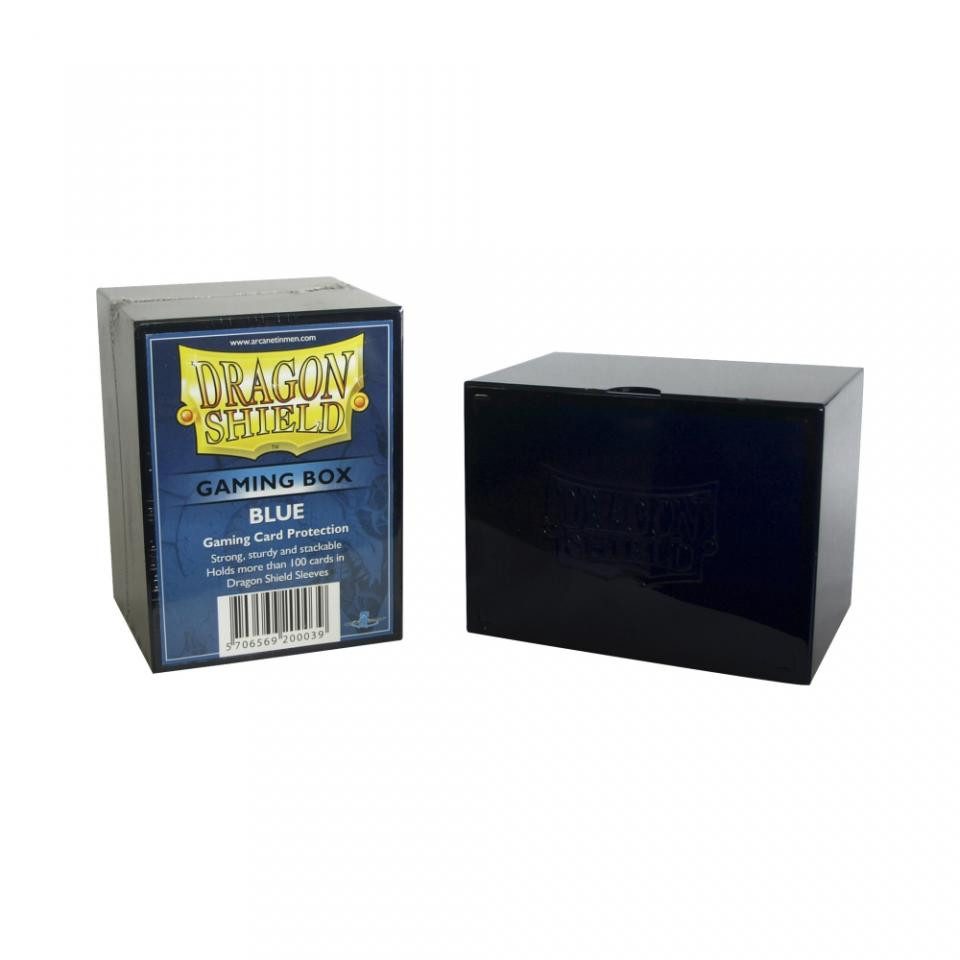 Arcane Tinmen Spiel, Dragon Shield - Gaming Box 100+ - Blau