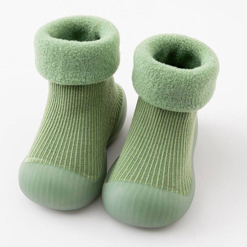 LAKKEC Socken Herbst und Winter Baby Boden Socken Baby Schuhe weiche Sohle gepolstert Wärme