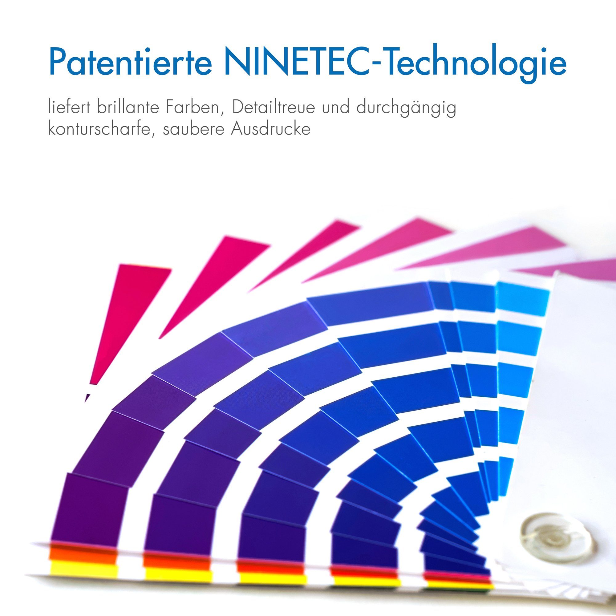 Set Tintenpatrone ersetzt Epson T1811-T1814 NINETEC 4er