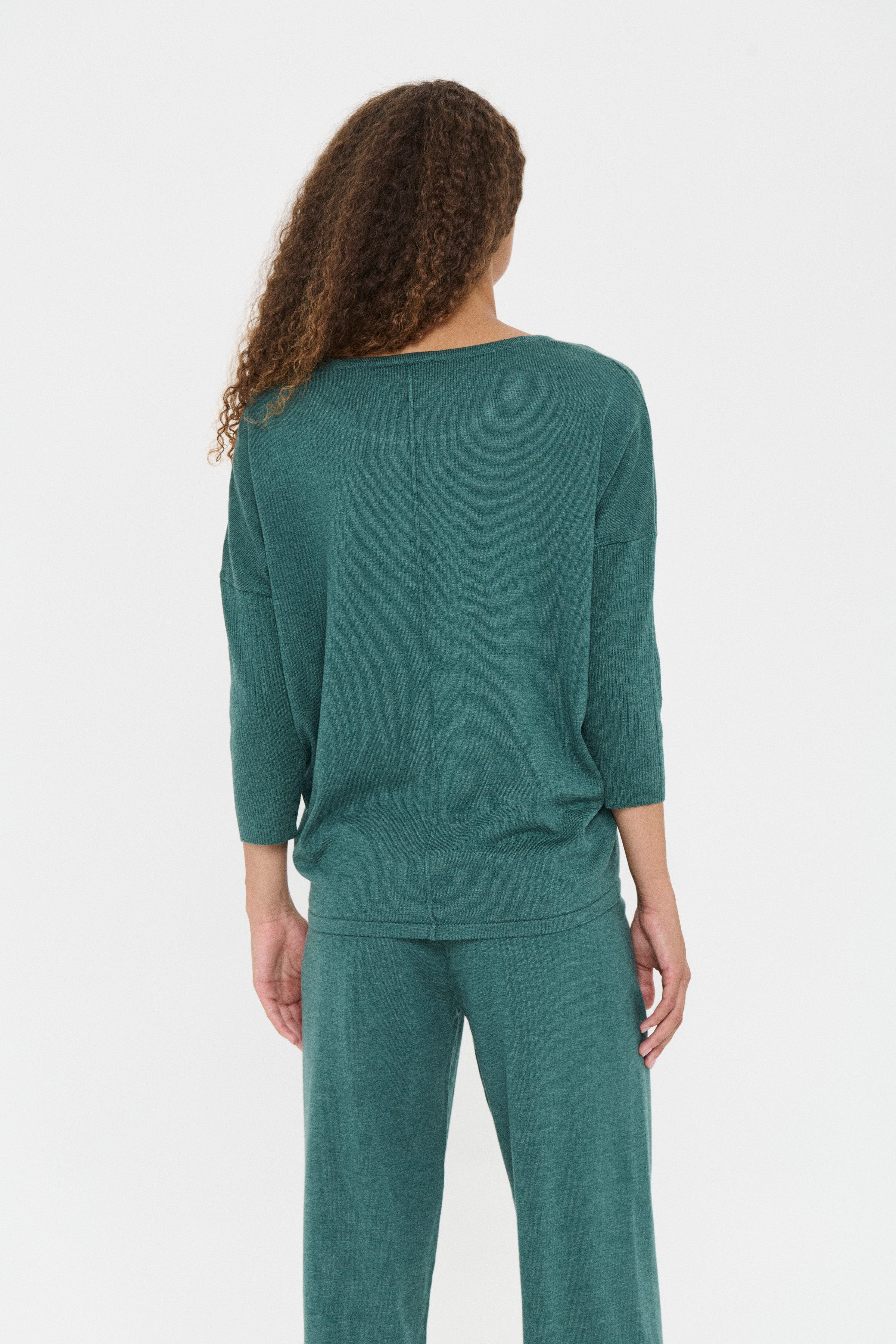 Saint Tropez Rundhalspullover A2561, MilaSZ R-Neck Viskosemischung, Casual günstig online kaufen