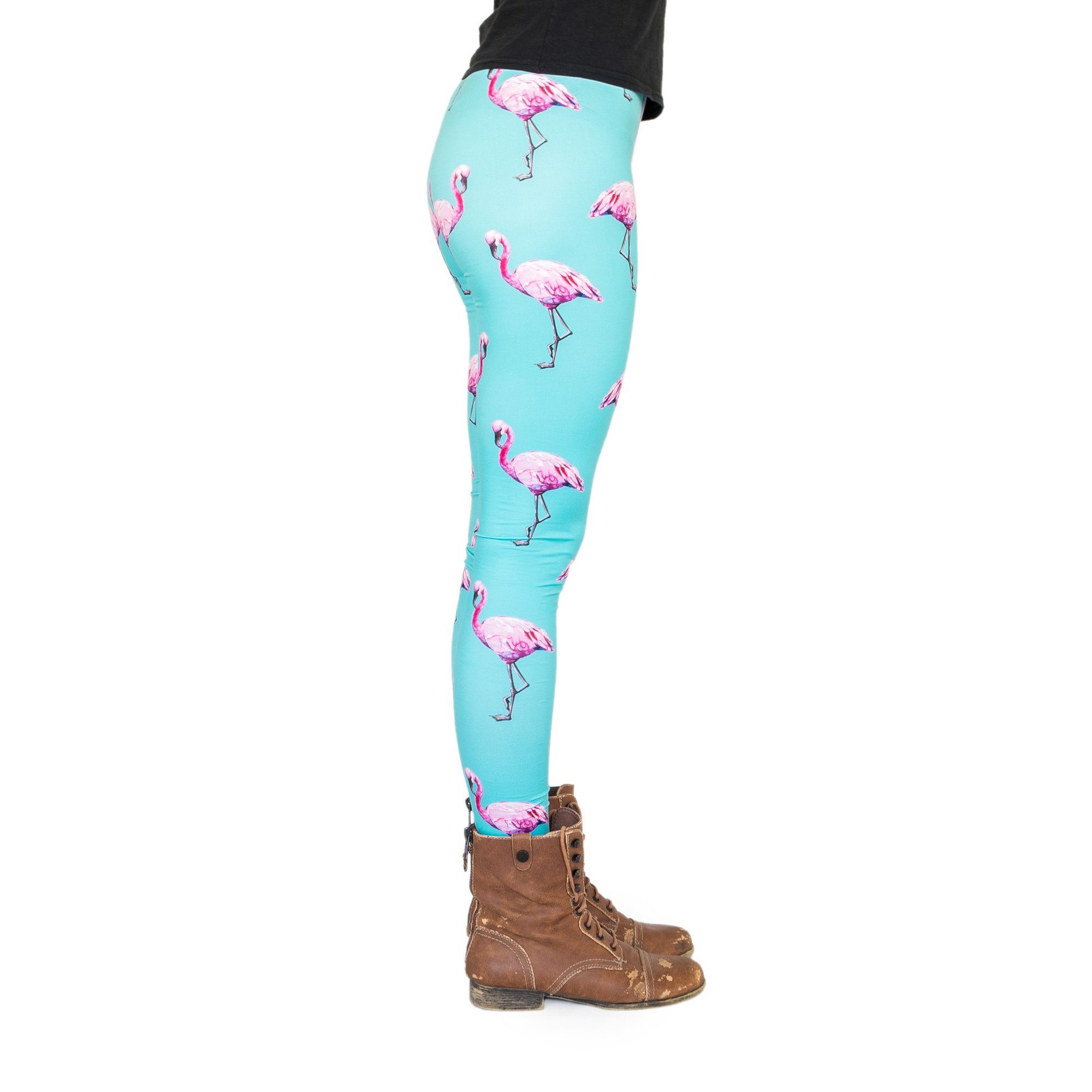 cosey Leggings Flamingo Line Leggings (Einheitsgröße) – Bild 3 von 5