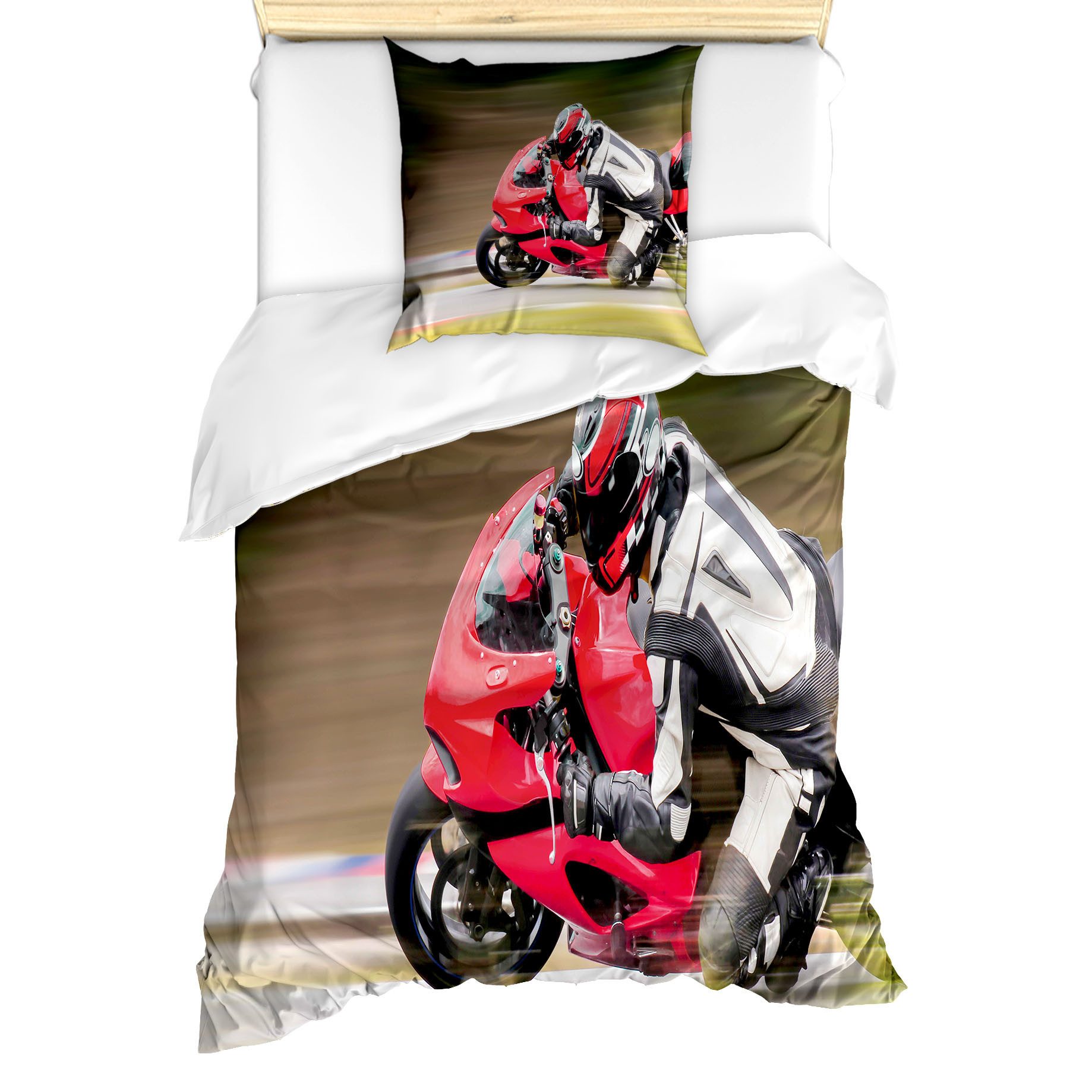 Bettwäsche Milbensicher Allergiker geeignet mit Kissenbezug