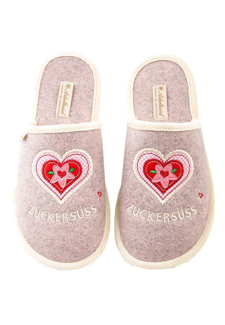 ADELHEID Zuckersüss Filzpantoffel Pantoffel