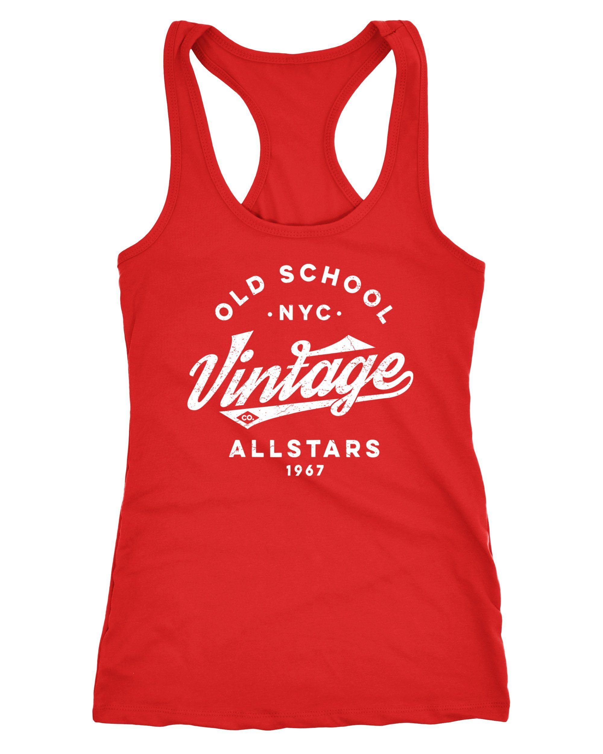 Neverless Tanktop Damen Tank-Top College Style günstig online kaufen