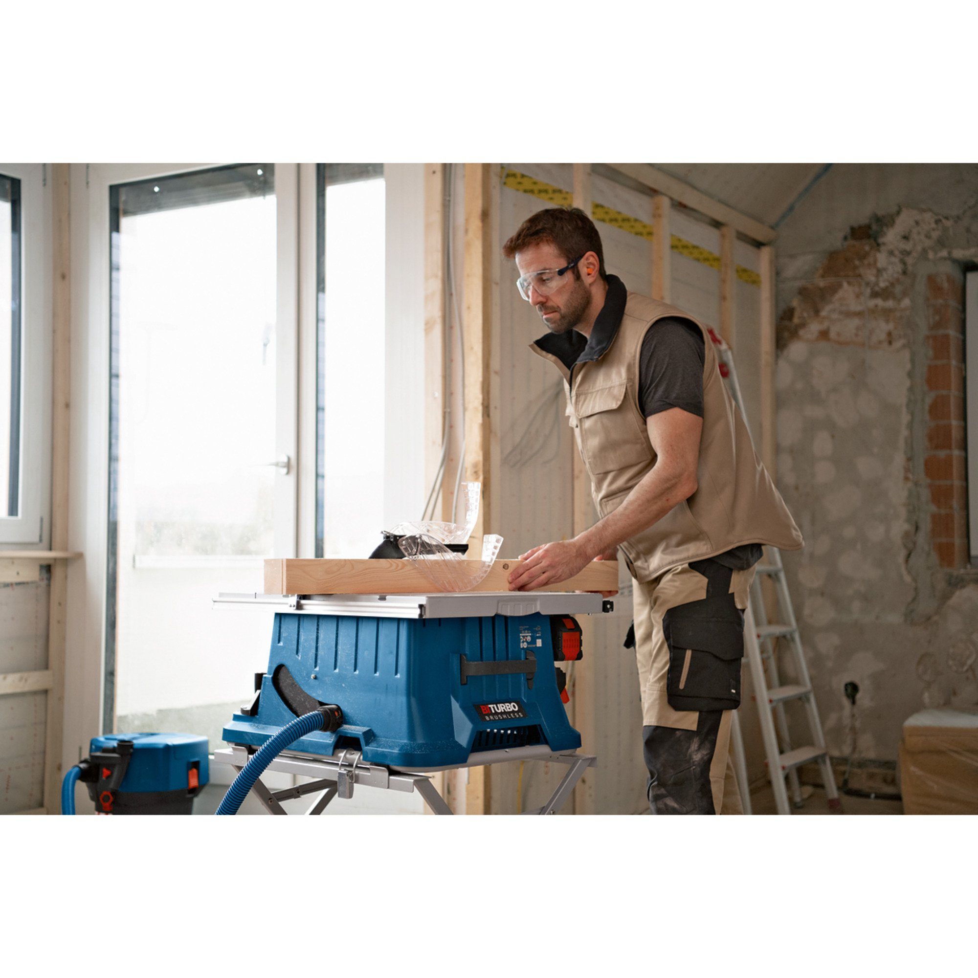 Bosch Professional Tischkreissäge Bosch Professional PRO Akku-Tischkreissäge BITURBO