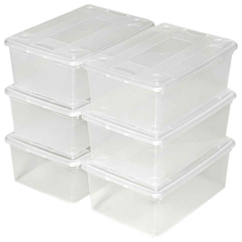 tectake Stapelbox Ящики для хранения 48er Set