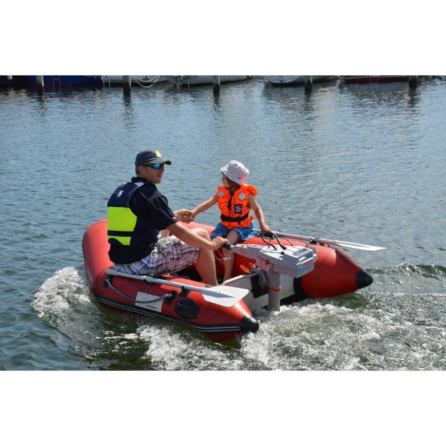 SECUMAR Schwimmweste Bravo Print, Ergonomisches Design,hohe Sichtbarkeit,einfache Handhabung