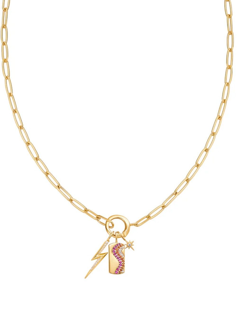 Ania Haie Kette mit Anhänger Ania Haie NST048-10 Set Halskette Horizon + 3 Anhänger