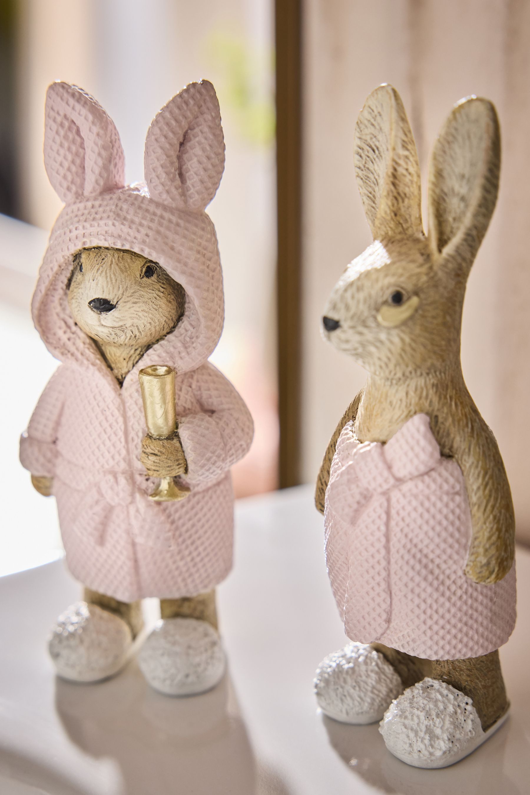 Next Dekoobjekt Rosie Rabbit Spa Badezimmerdeko, 2er-Set günstig online kaufen