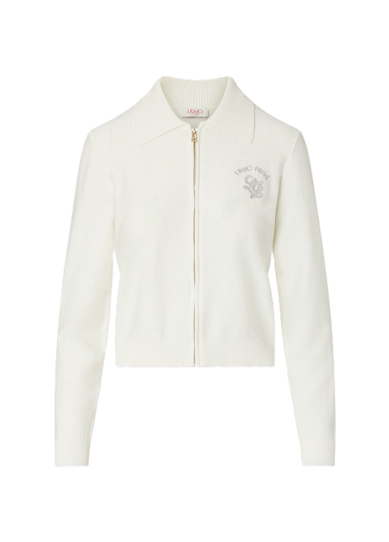 Liu Jo Strickjacke ECS MAGLIA ZIPPATA M/L - Strickcardigan - Damen Cardigan