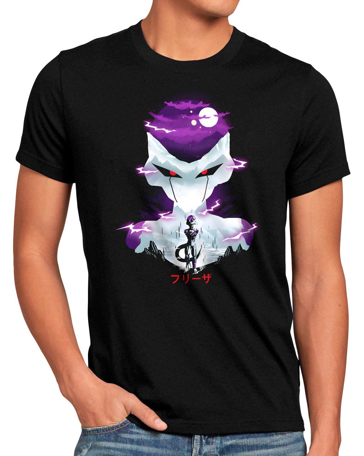 style3 Print-Shirt Herren T-Shirt Vicious Friesa super dragonball z gt songoku breakers the kakarot