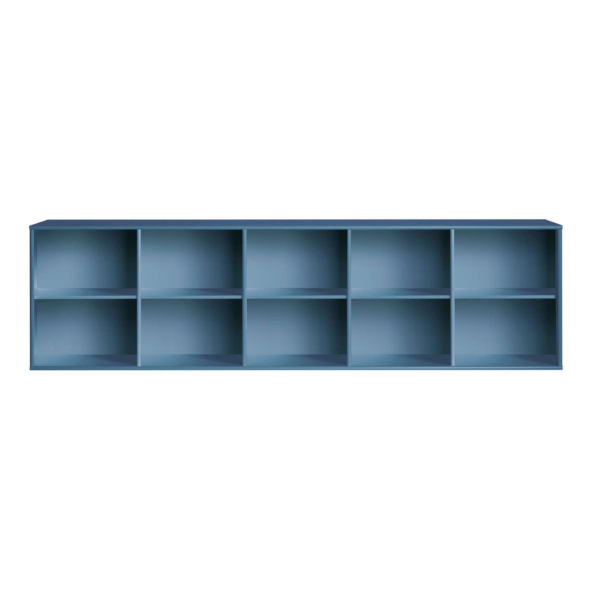Hammel Furniture Sideboard Mistral, Hochwertig Bücherregal, Lowboard, hängend/stehend montierbar, mit 5 verstellbare Einlegeböden, B: 220 cm, anpassungsbar Designmöbel