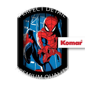 Komar Fototapete Vlies Fototapete - Spider-Man Rooftop-Rockin‘ - Größe 100 x 250 cm, glatt, bedruckt, (Packung, 1 St)