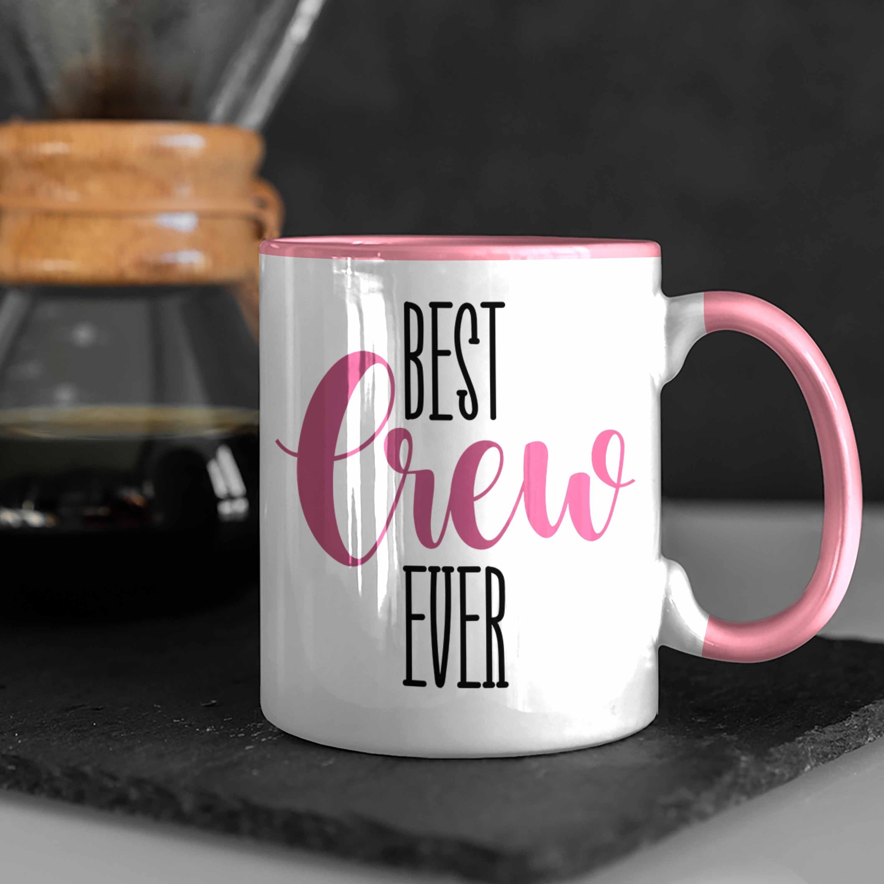 Zeiten Geschenk Tasse Ever Best aller Rosa Team Geschenk beste Tasse Trendation Crew für das