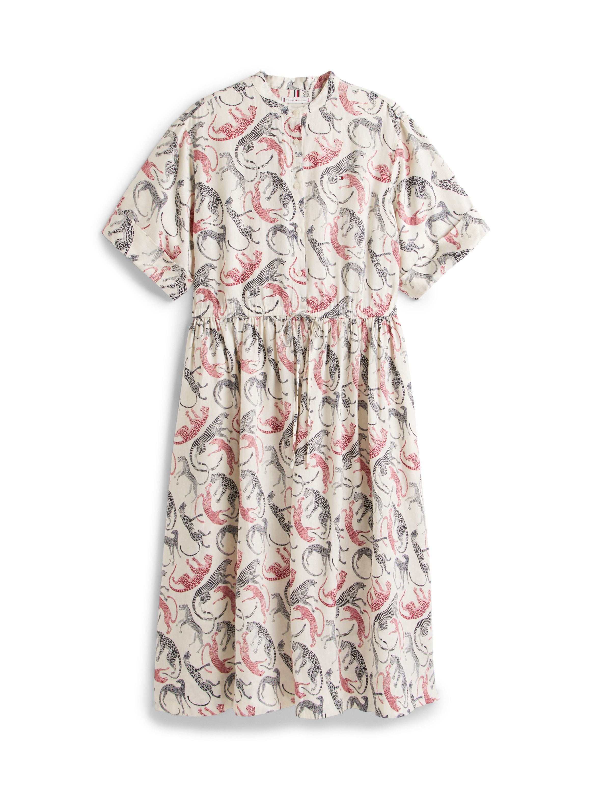 Midikleid CRV LINEN MIDI SHIRT DRESS SS