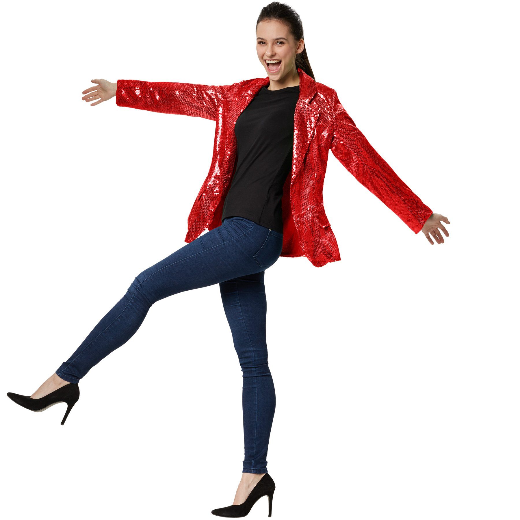dressforfun Blouson Pailletten-Jackett Damen günstig online kaufen