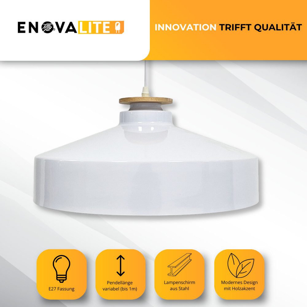 ENOVALITE LED Pendelleuchte ENOVALITE LED Pendelleuchte 40 W Weiß