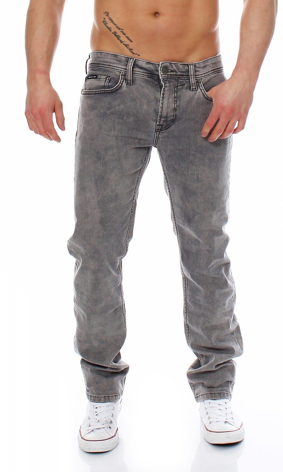 Regular-fit-Jeans Big Seven Jake Denver Regular Fit Herren Jeans Hose