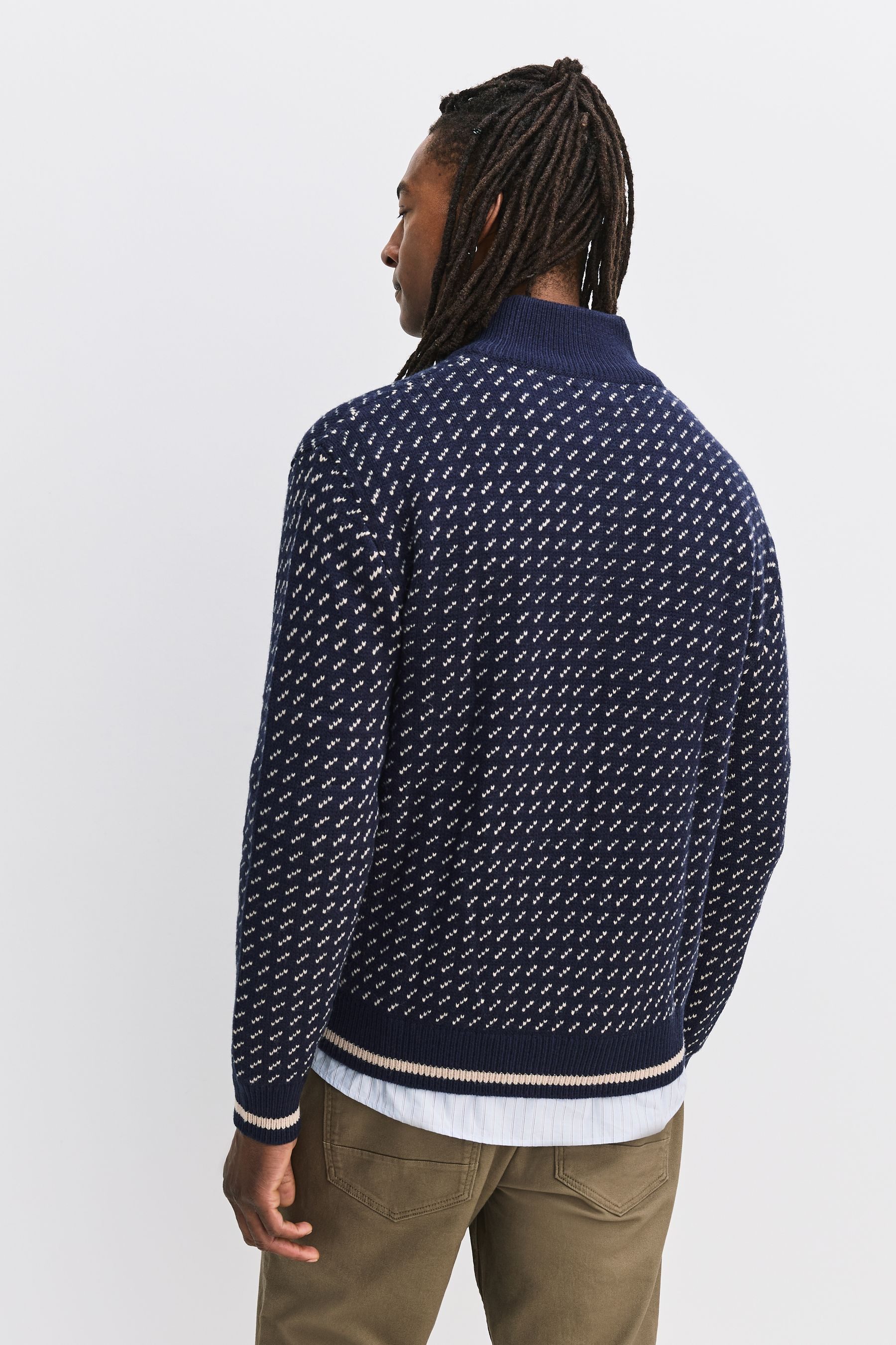 Next Strickjacke Relaxed Fit Strickjacke mit Reißverschluss (1-tlg) günstig online kaufen
