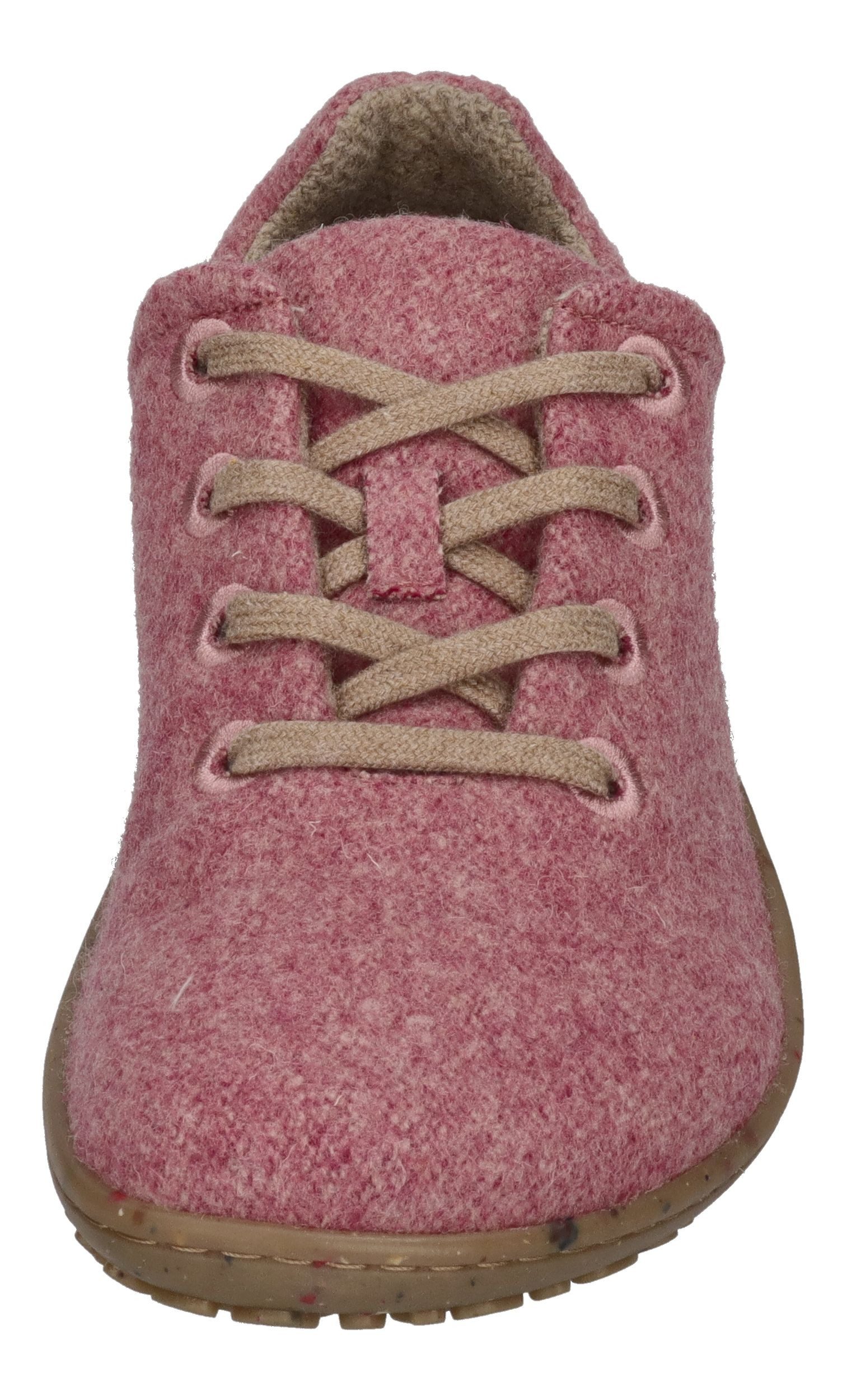 KOEL INES ECO MERINO Barfußschuh imperial pink