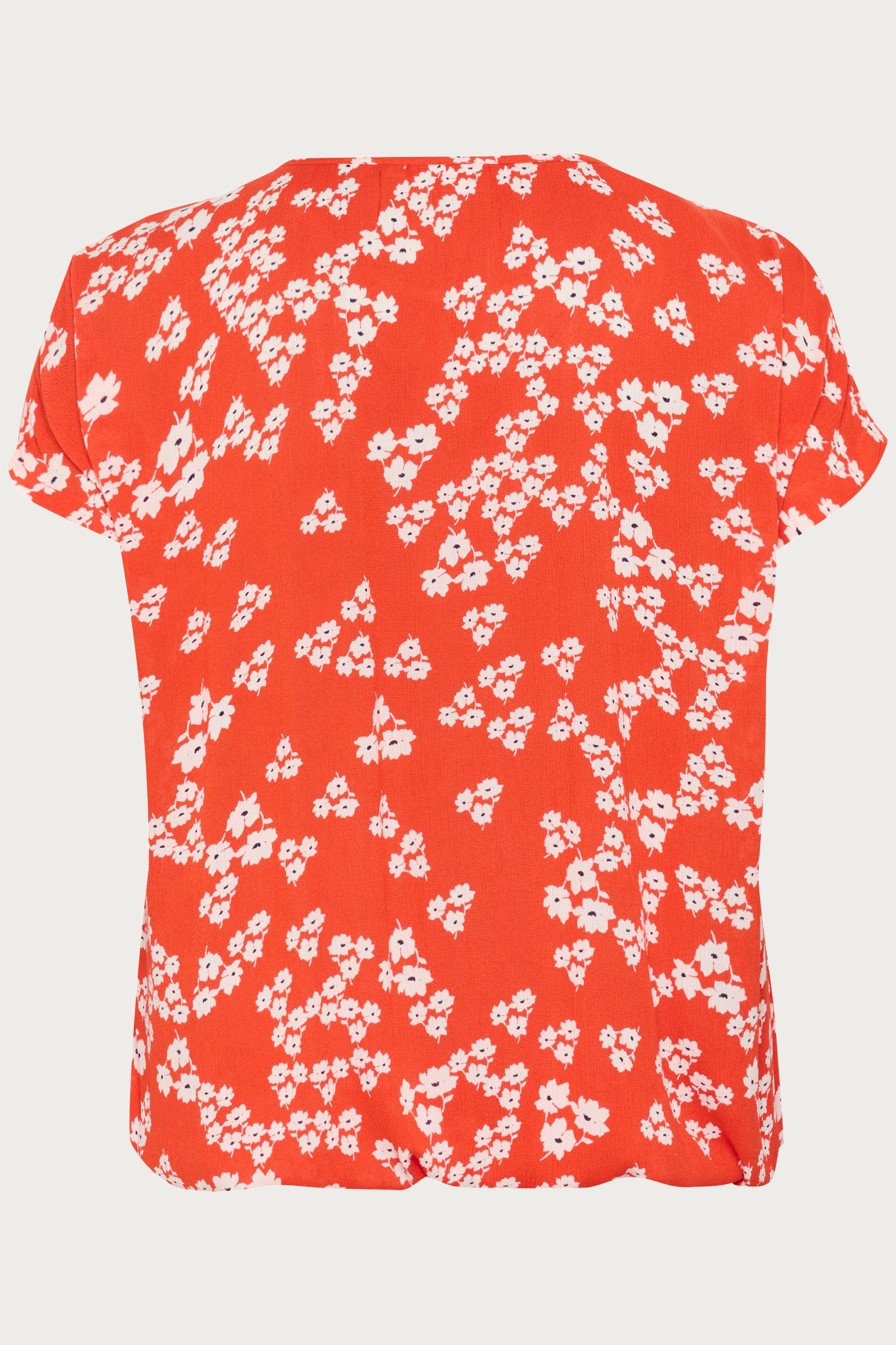 KAFFE Curve Kurzarmbluse Kurzarm-Bluse KCami Große günstig online kaufen