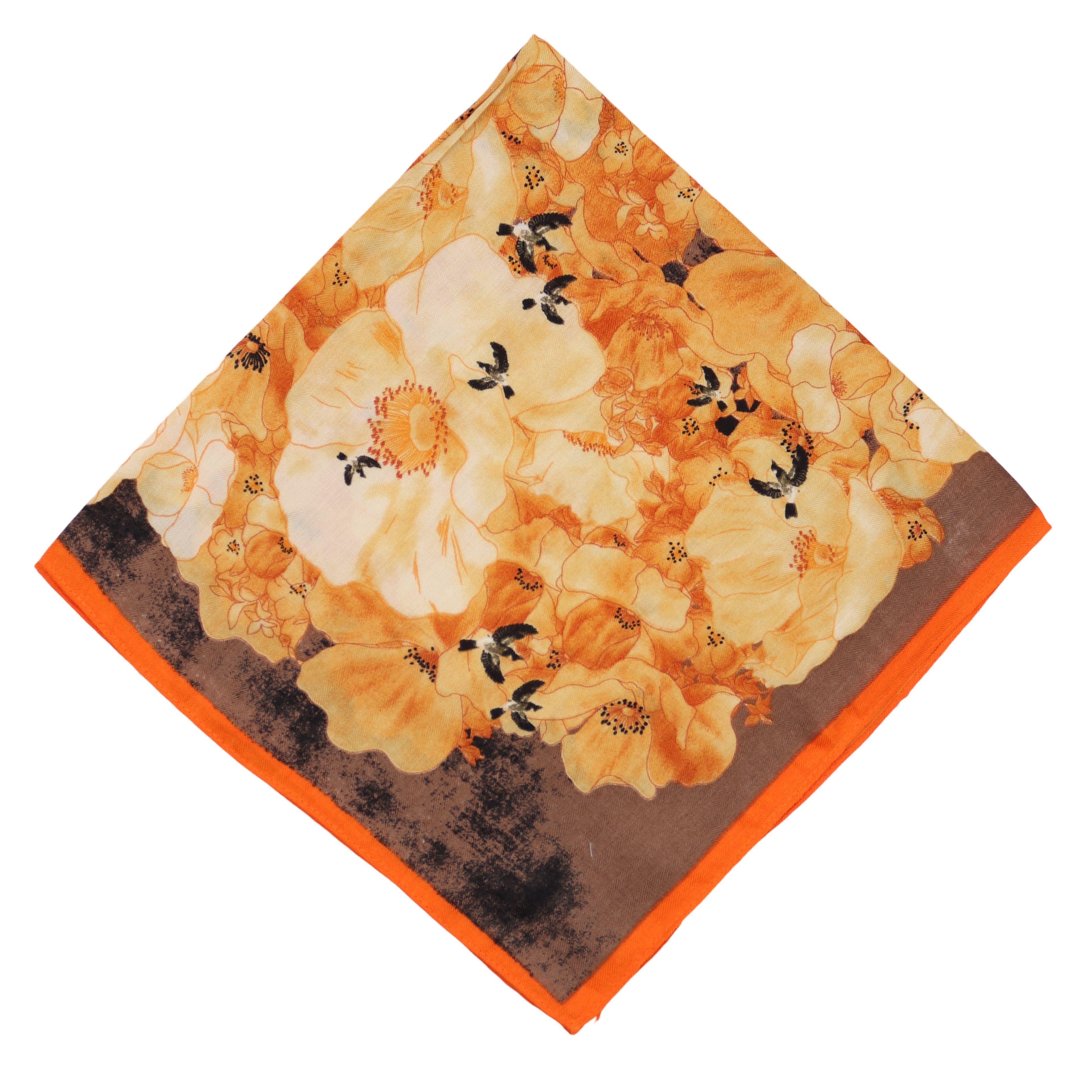 MIRROSI Nickituch Vierecktuch ca. 70x70cm wunderschöne Mustern, Damen Halstuch ideal für Frühling, Sommer oder Herbst