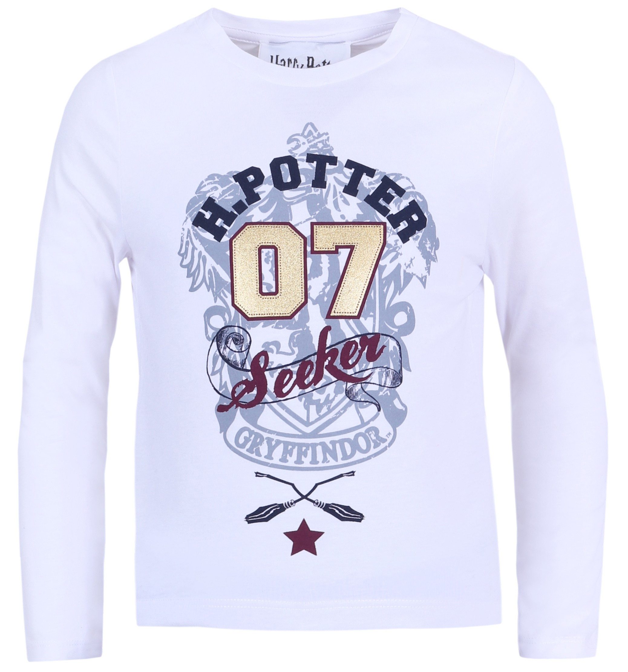 Harry Potter Schlafanzug Gryffindor HARRY POTTER Jungen Pyjama Nachtwäsche 2tlg. 7-8 Jahre