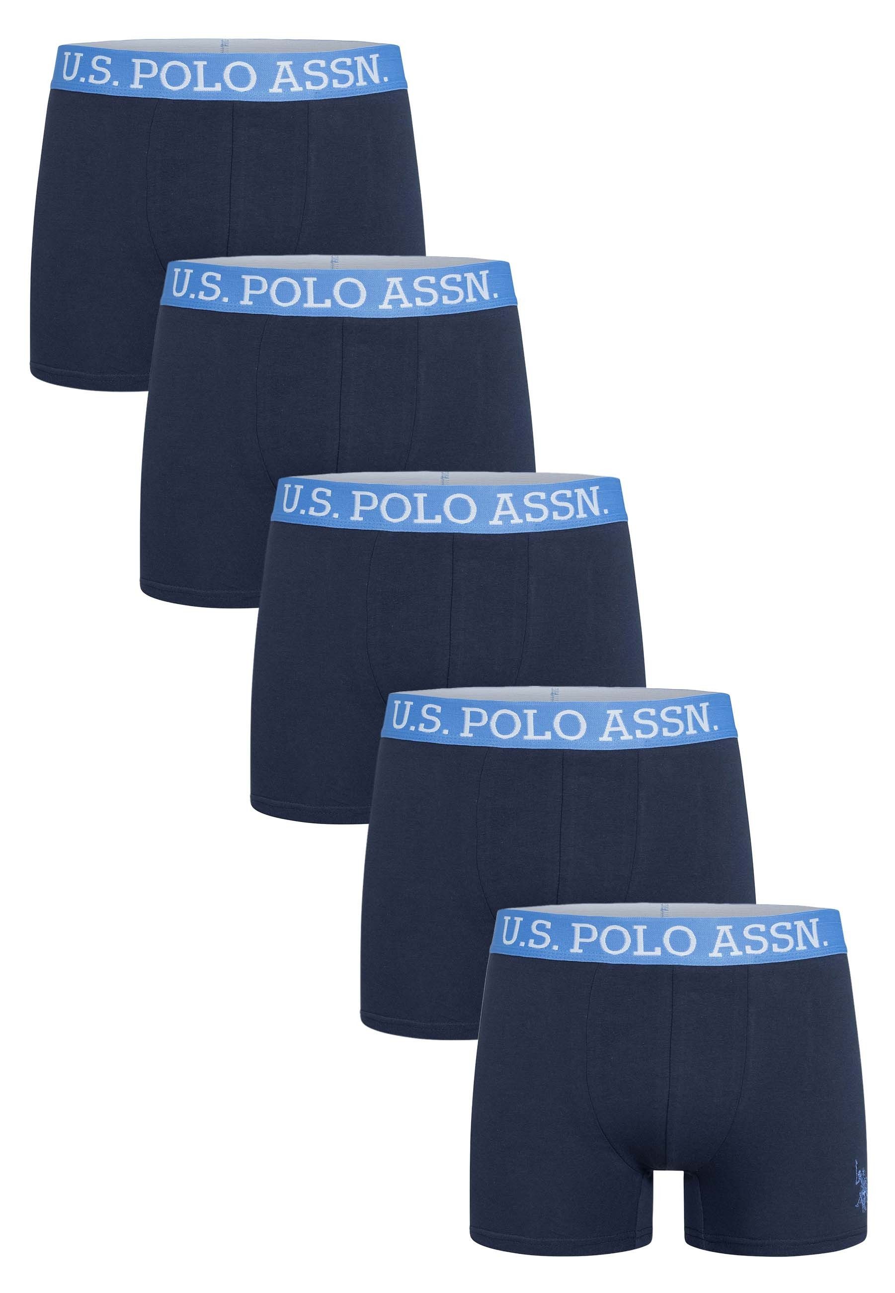 U.S. Polo Assn. Boxershorts Boxershorts USLeoo – Herren 5er Pack mit elasti günstig online kaufen