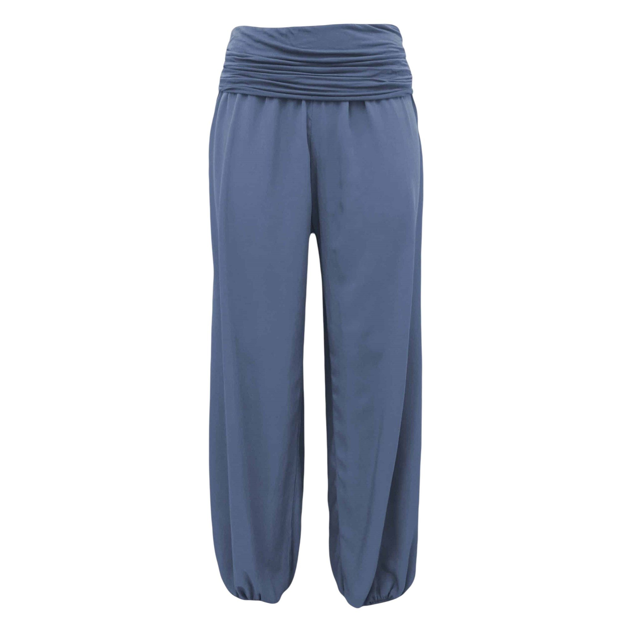 OriginalYou Haremshose Pluderhose sommerlich leichte Yogahose luftige Sommerhose luftig & leicht, viele unifarben, hautfreundlicher Tuchstoff