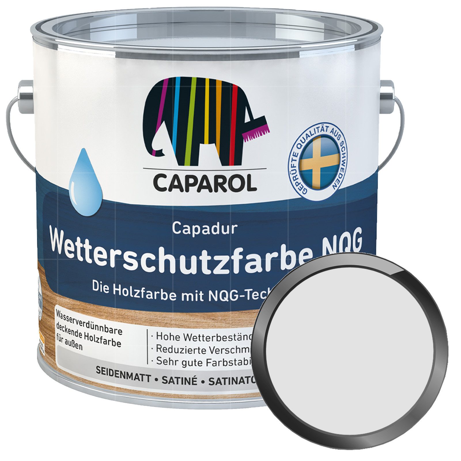 Caparol Wetterschutzfarbe Capadur Wetterschutzfarbe NQG - 2.5 Ltr