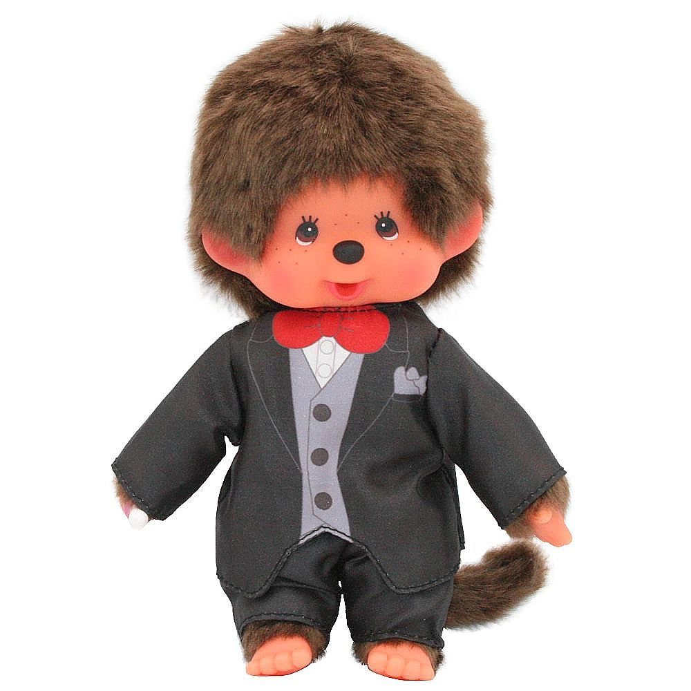 Monchhichi Plüschfigur Bräutigam Junge 20 cm Monchhichi Puppe im Anzug Hoch günstig online kaufen
