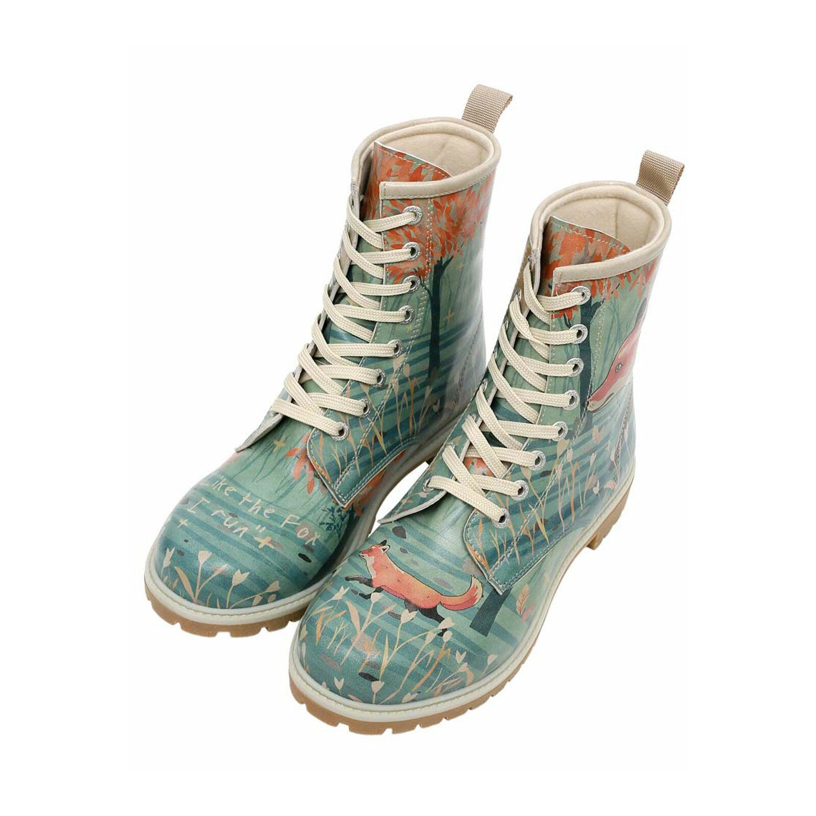 DOGO Long Boots Schnürstiefel Like The Fox Damen Stiefeletten, Longe Schnür günstig online kaufen