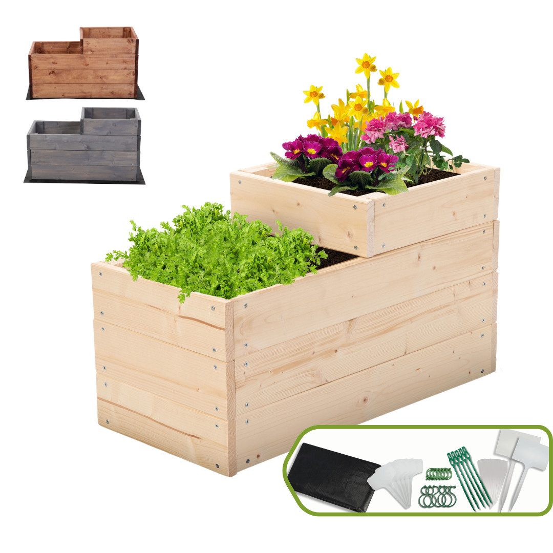 Modo24 Hochbeet ZP07 Kräuterbeet, Gartenbeet, Pflanzkasten, Blumenbeet, Gem günstig online kaufen
