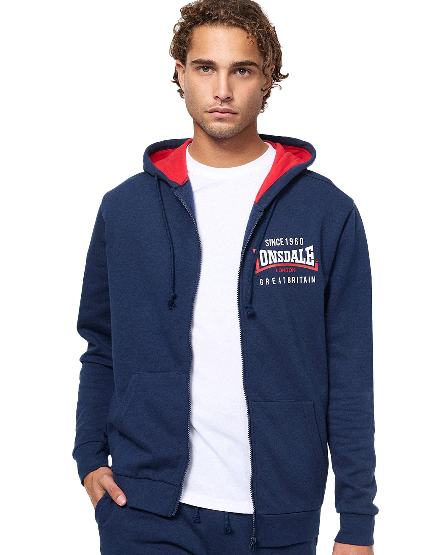 Lonsdale Kapuzensweatjacke Lonsdale Kapuzensweatjacke Lintmill mit Kapuze
