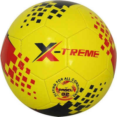 coole-fun-t-shirts Fußball X-TRME Fußball Gelb Kinder + Erwachsene Fussball Trainingsball Spielball