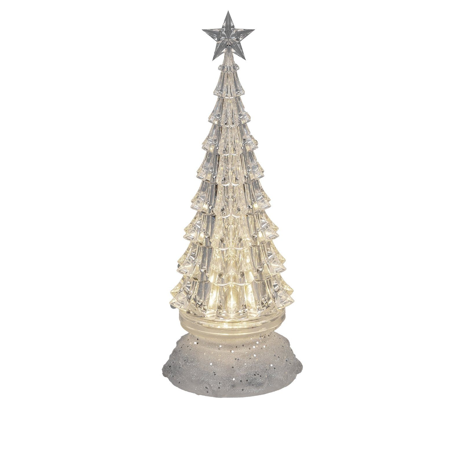 formano Weihnachtsfigur Weihnachtsdeko Tannenbaum mit Licht drehend (Stück, günstig online kaufen