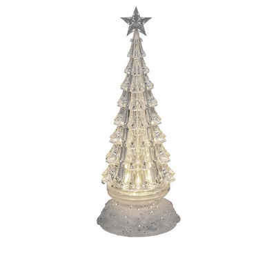 formano Weihnachtsfigur Weihnachtsdeko Tannenbaum mit Licht drehend, mit Drehfunktion und LED-Licht