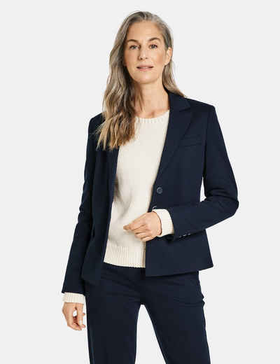 GERRY WEBER Jackenblazer Eleganter Blazer mit Stretchkomfort