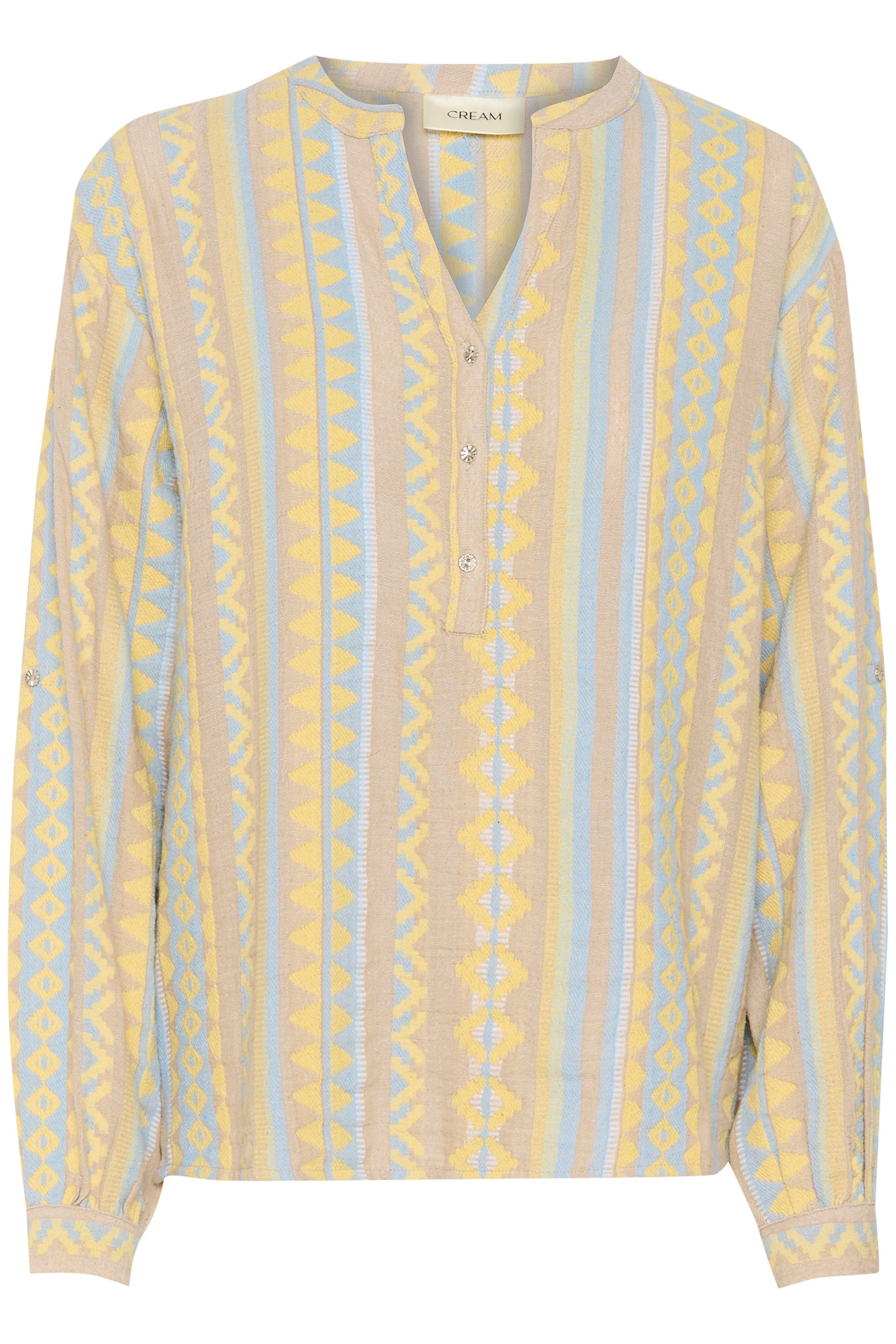 Cream Kurzarmbluse Kurzarm-Bluse CRSola