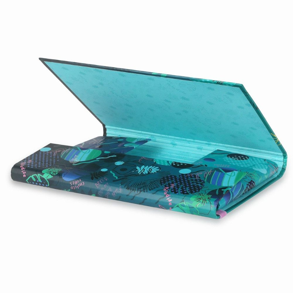 GOLDKIDS Organisationsmappe Schulmappe A5 Dokumentenmappe mit Gummiband – (Sammelmappe A4, stabiler Karton, 350g, Ordnungsmappe für Schule und Büro), - Motiv Stitch