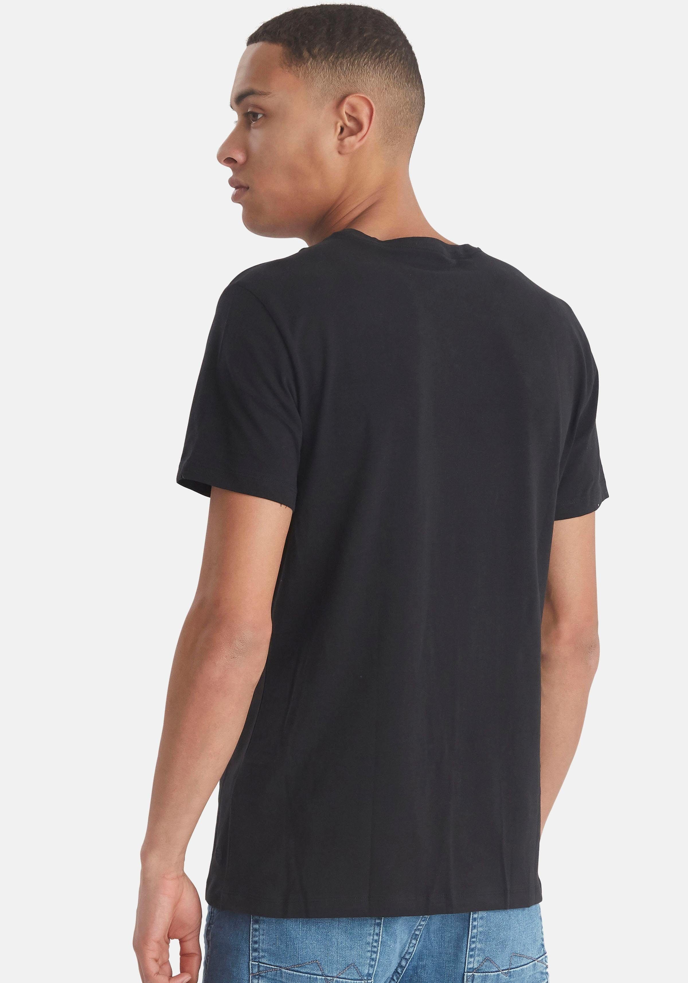 (Packung, 2er-Pack) BLACK T-Shirt 2-tlg., Blend