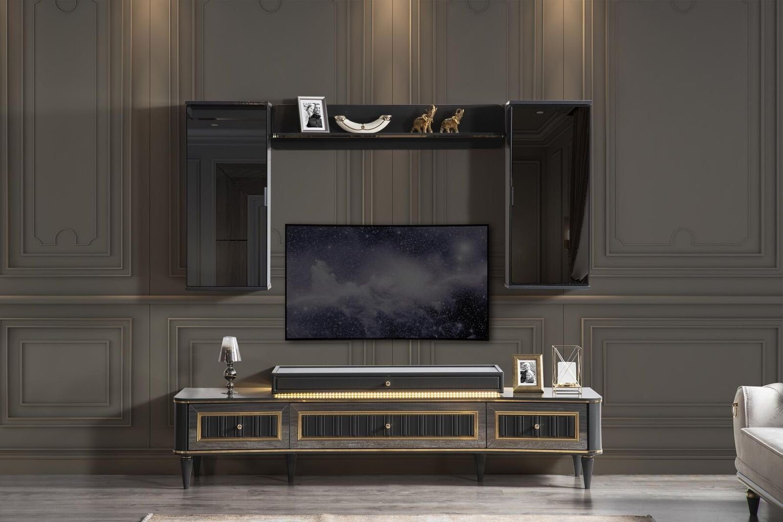 JVmoebel in Modern, Lowboard Kommode tv Made Sideboard Ständer rtv Europa Sideboard Wohnzimmer