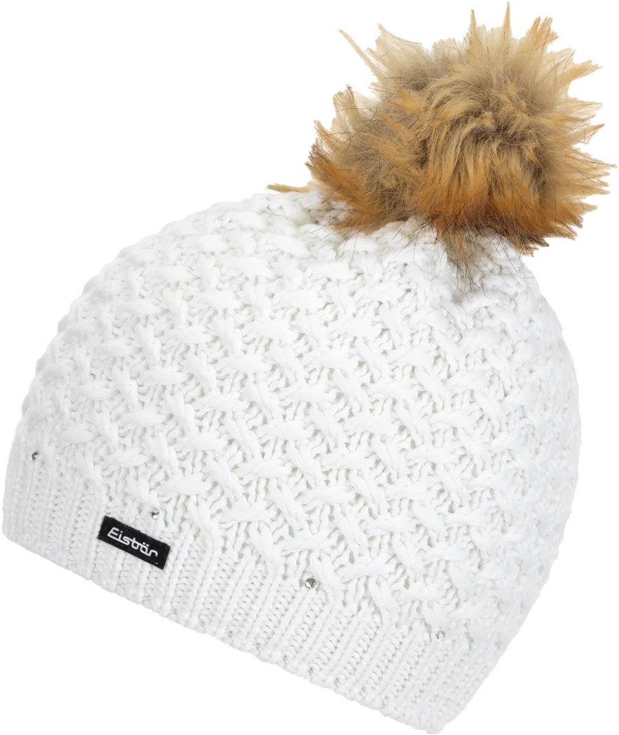Eisbär Skimütze Eisbär Kinder Mütze Shanita Lux Crystal